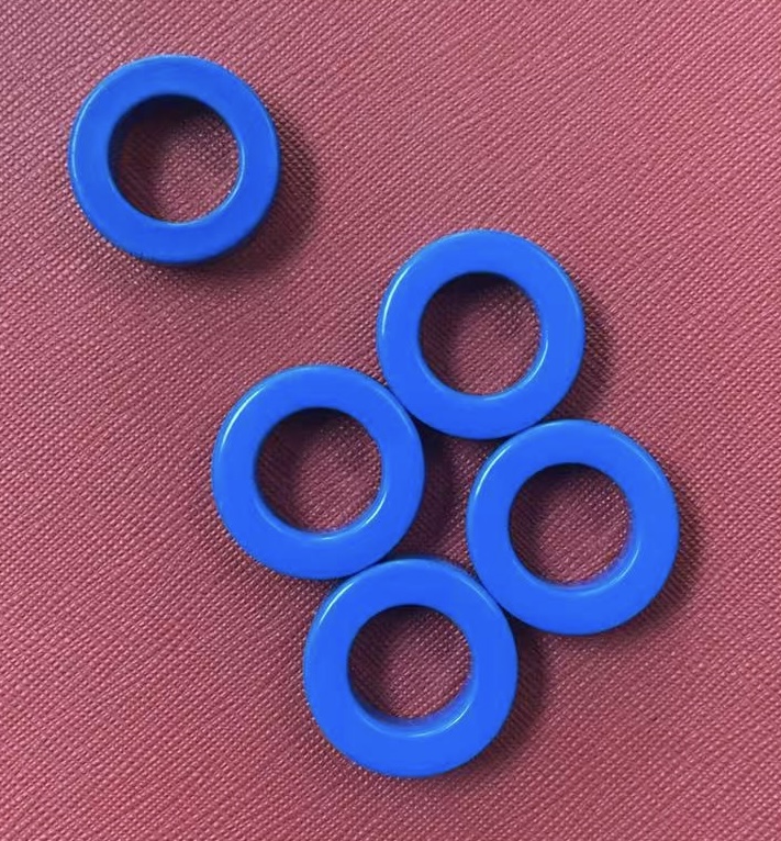 创盈非晶新品:蓝色滚喷纳米晶磁环